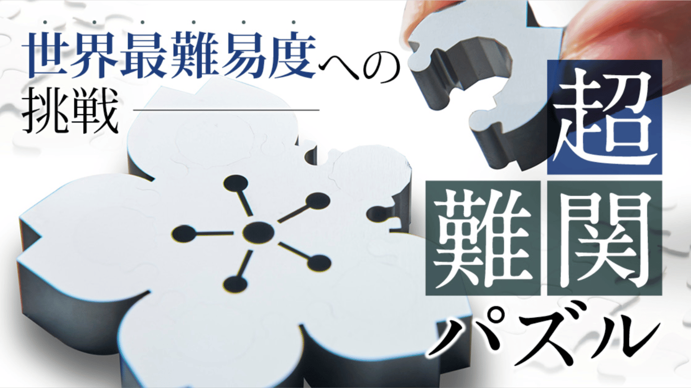 ジャパン☆世界最難パズル『ZIREL』　匠の熟練技術が産んだ逸品！☆ ジグソーパズル