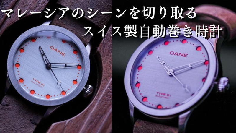 【スイス製】自然と文化のイメージを施した3色展開。裏スケルトン自動巻き腕時計。