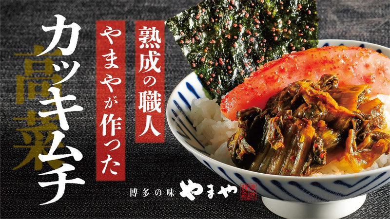 明太子熟成歴50年のやまやが創る、発酵×乳酸菌で生み出した「本格高菜キムチ」誕生