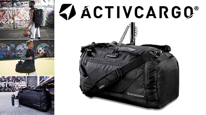スポーツバッグにイノベーション!『Activcargo』10種の多機能&デザイン