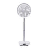 BARSET 4D FAN 多機能コードレス卓上扇風機&サーキュレーター(ホワイト)