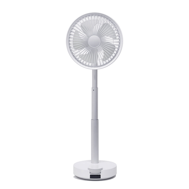 BARSET 4D FAN 多機能コードレス卓上扇風機&サーキュレーター(ホワイト)