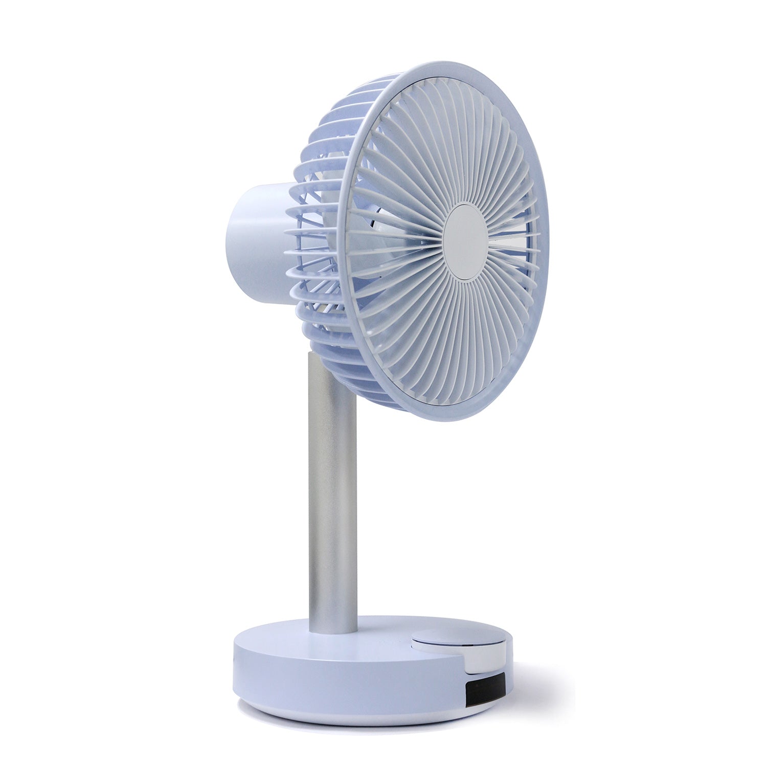 BARSET 4D FAN 多機能コードレス卓上扇風機&サーキュレーター(ライラックブルー)