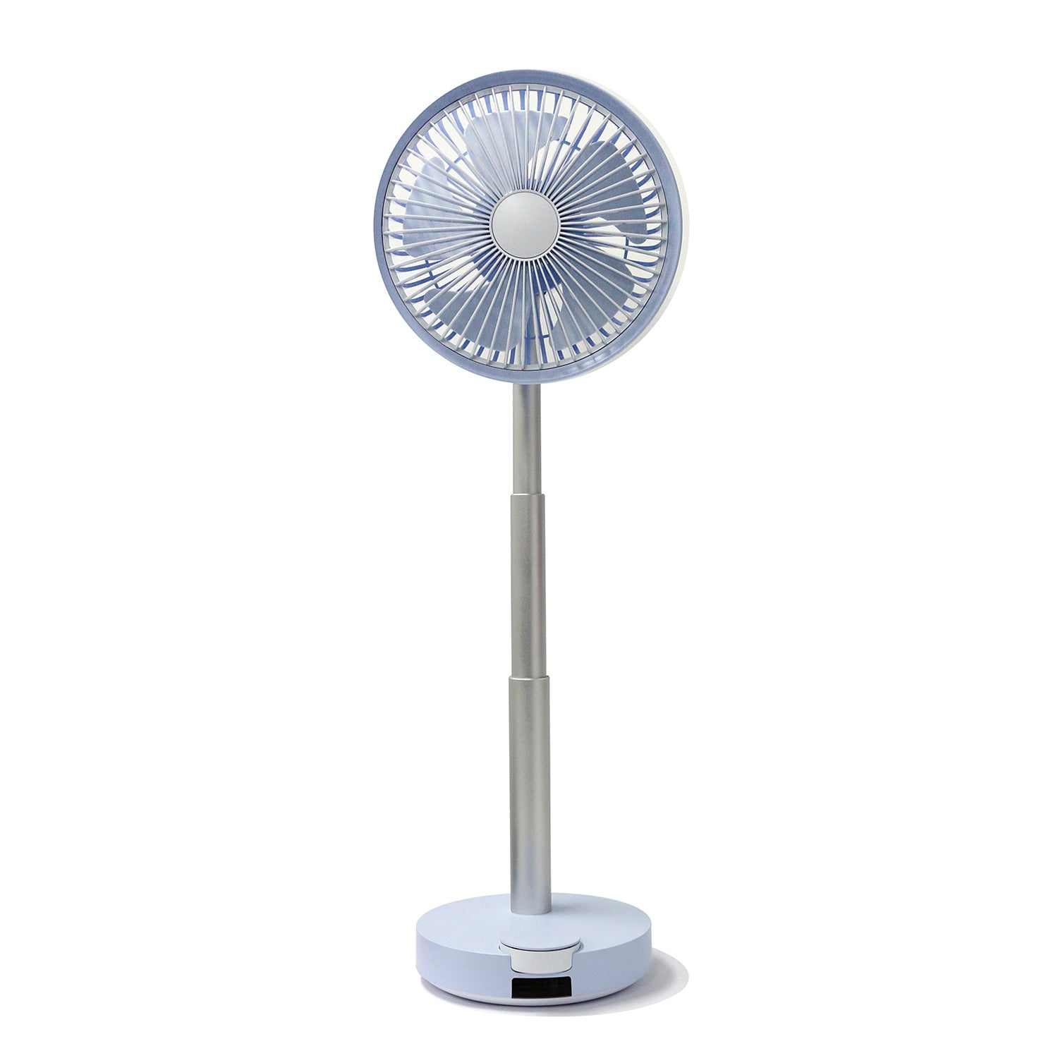 BARSET 4D FAN 多機能コードレス卓上扇風機&サーキュレーター(ライラックブルー)