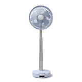 BARSET 4D FAN 多機能コードレス卓上扇風機&サーキュレーター(ライラックブルー)