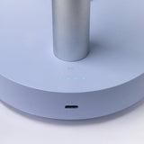 BARSET 4D FAN 多機能コードレス卓上扇風機&サーキュレーター(ライラックブルー)