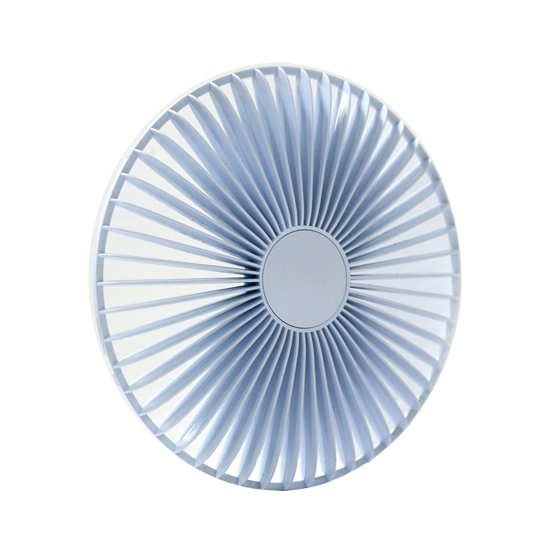 BARSET 4D FAN 多機能コードレス卓上扇風機&サーキュレーター(ライラックブルー)