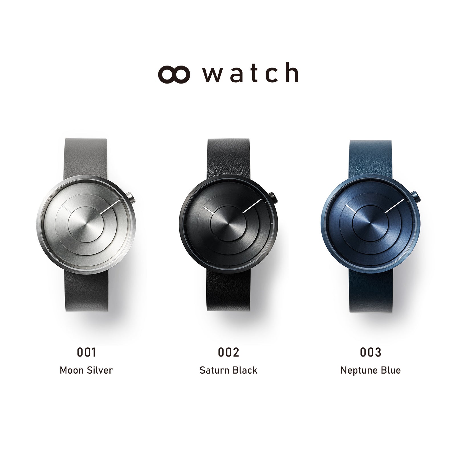 "それは小さな宇宙"【oo watch】モデル001(Moon Silver)