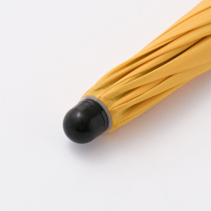 未体験の領域、驚異の172g!超軽量コンパクト長傘『カルクト』(マスタード)