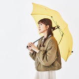 未体験の領域、驚異の172g!超軽量コンパクト長傘『カルクト』(マスタード)