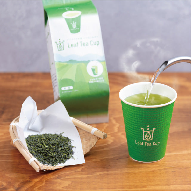 【Leaf Tea Cup】煎茶単品×30カップセット