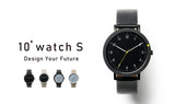 "未来の時間をデザインする"【10 watch s】モデル001(BLACK × yellow)