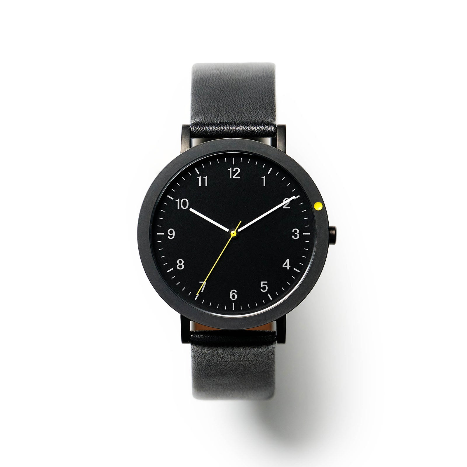 "未来の時間をデザインする"【10 watch s】モデル001(BLACK × yellow)