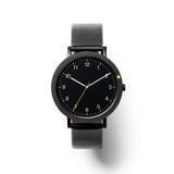 "未来の時間をデザインする"【10 watch s】モデル001(BLACK × yellow)