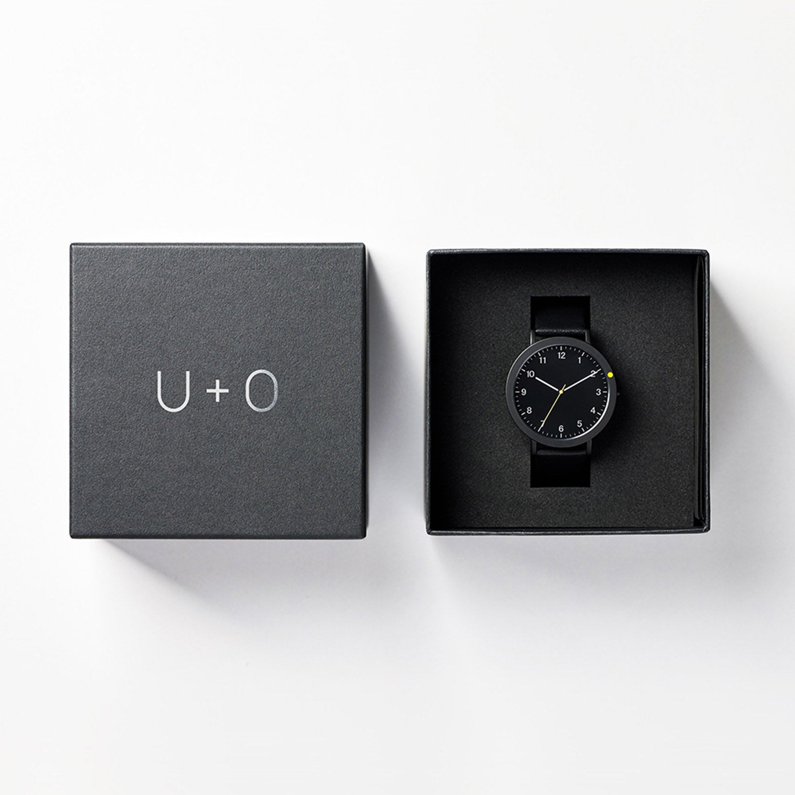"未来の時間をデザインする"【10 watch s】モデル001(BLACK × yellow)