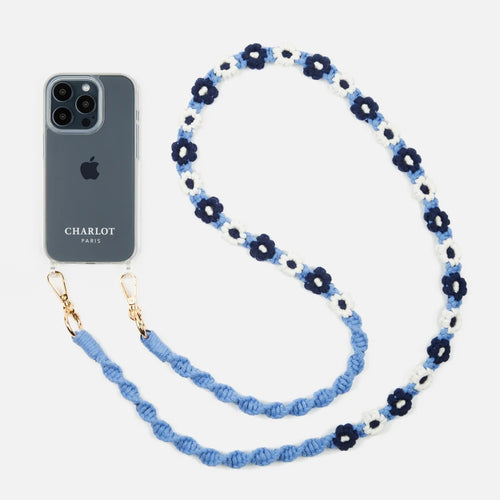 TRESSÉ FLEUR NAVY