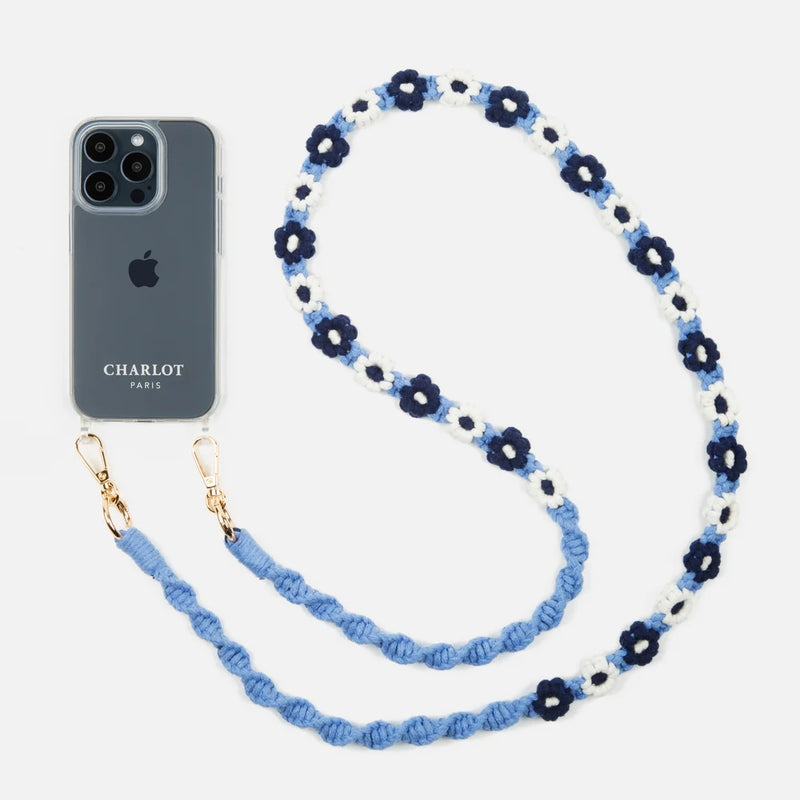 TRESSÉ FLEUR NAVY