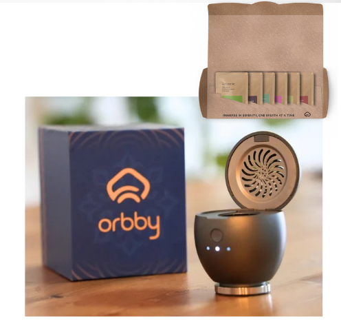 電子香炉 Orbby + 専用フレーバーセット6種類 × 各1g