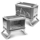 【GGUBUS】二次燃焼焚火台/Full Stainless Dual Stove(基本セット)