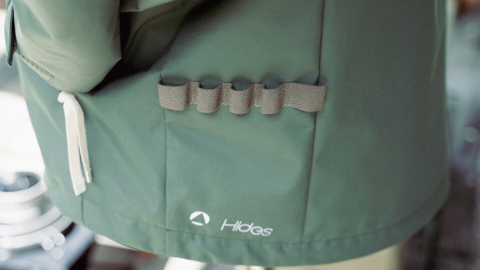 撥水マウンテンパーカー カーキ レディスフリーサイズ