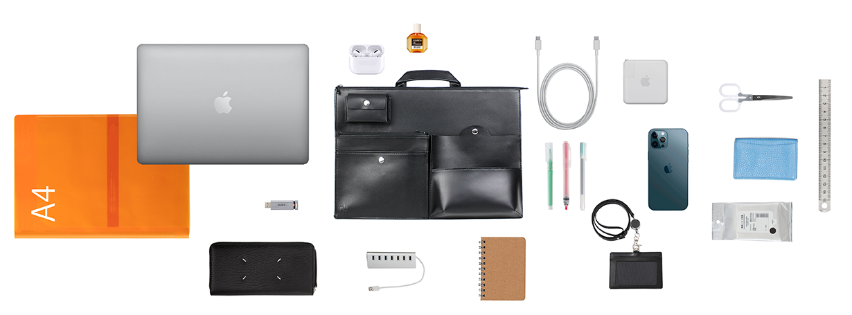 nelsensu 5way バッグインバッグ ブラック