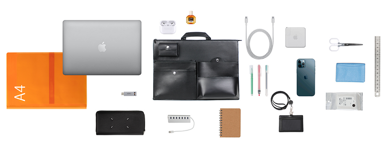 nelsensu 5way バッグインバッグ ブルー