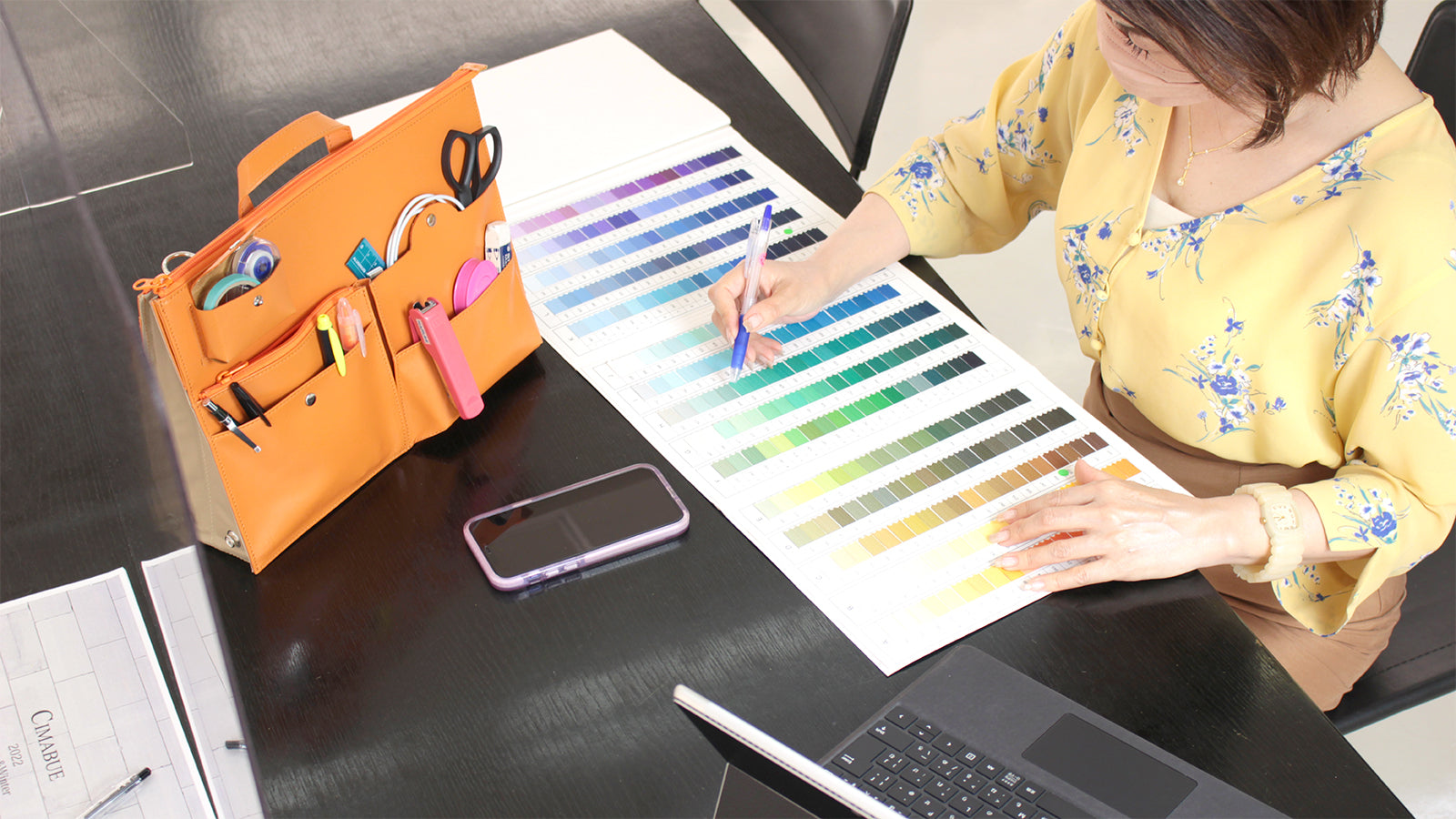 nelsensu 5way バッグインバッグ オレンジ