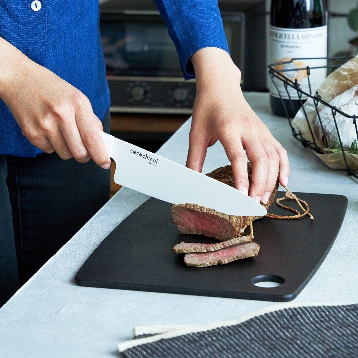cocochical(ココチカル) セラミックナイフ 牛刀 18cm
