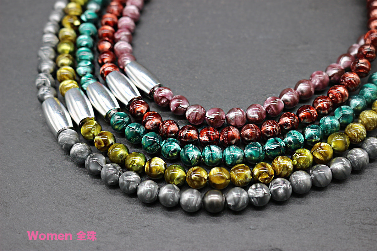 《レディース 総粒タイプ》磁気 ネックレス 肩こり 血行改善 テレワーク スポーツ 管理医療機器 レディース