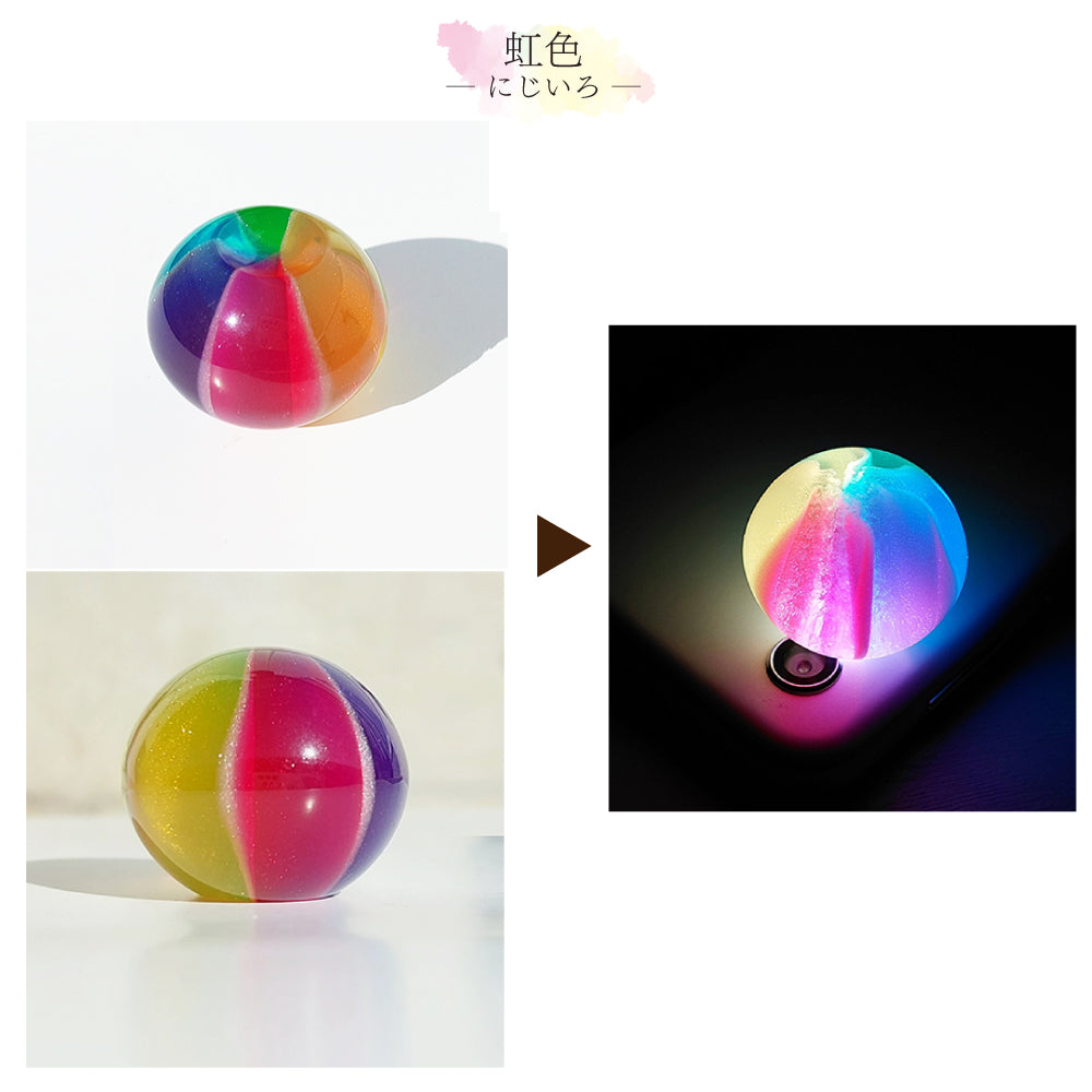 【就寝前を癒しの時間に・temari】スマホライトに乗せるだけ!美しい光の温もりで誘う快眠空間