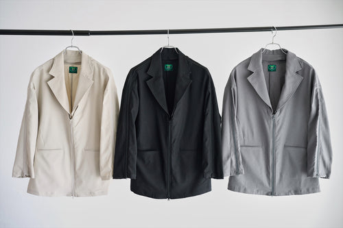 テーラードジャケット(裏地無し)