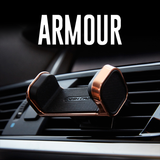 差し込むだけ、取り付け形状を極限にまでシンプルにした車載スマホホルダー