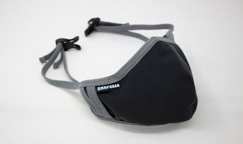 SNAPGEARマスク グレーSMサイズ