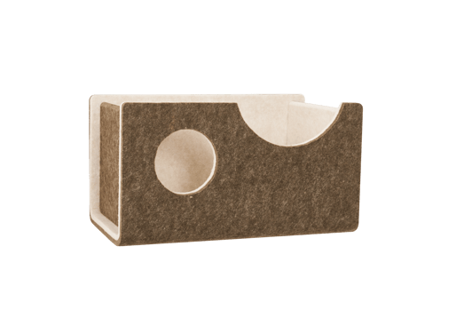 単品パーツ ボックス (モカ×ライトベージュ)