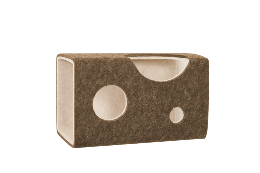 単品パーツ トンネル(モカ×ライトベージュ)