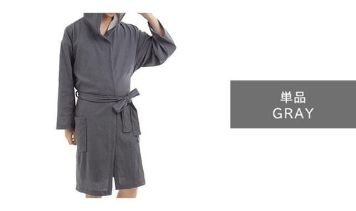 クールバスローブ(グレー)