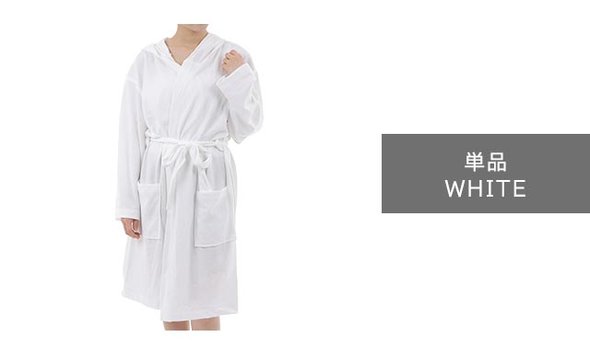 クールバスローブ(ホワイト)
