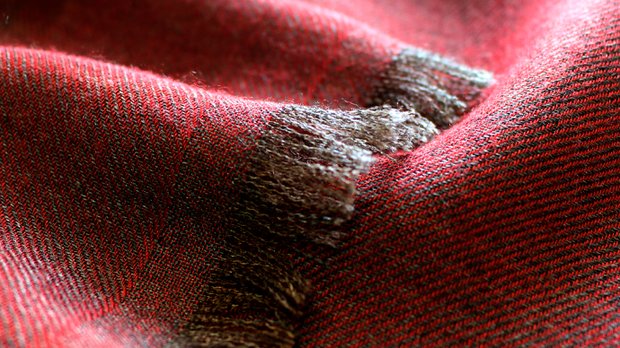 MASSERANO CASHMERE ストール deep red