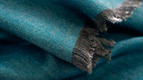 MASSERANO CASHMERE ストール blue green