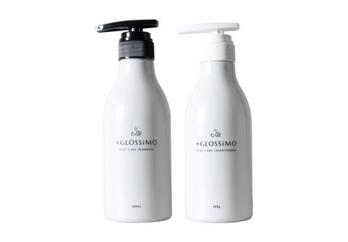 プラスグロッシモ ヒートケアシャンプー400ml コンディショナー400gセット