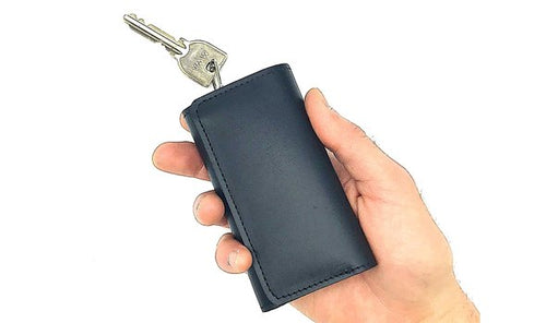 TINY KEY WALLET タイニーキーウォレット <ブラック>革財布