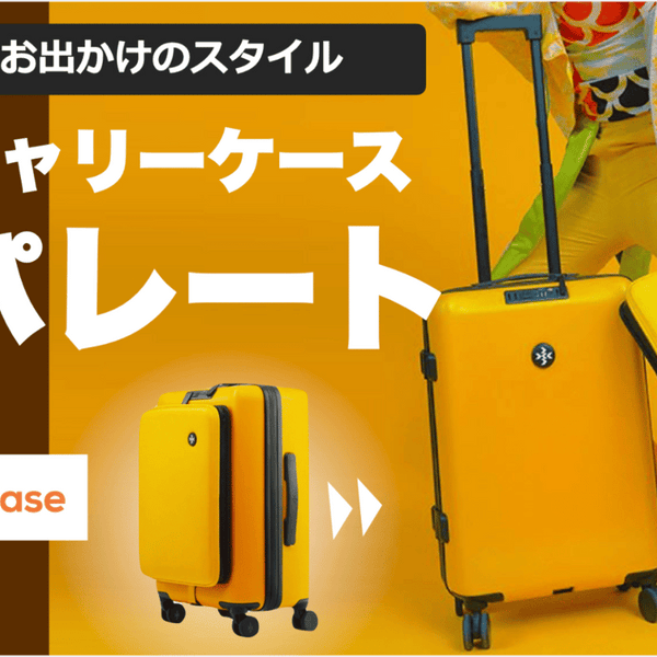 新しい日常をこのキャリーで楽しもう！セパレートして使う新しい