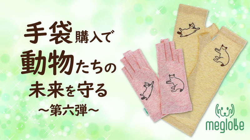 【春夏手袋購入で動物達の未来を守る】創業74年の老舗手袋メーカーの挑戦～第六弾～