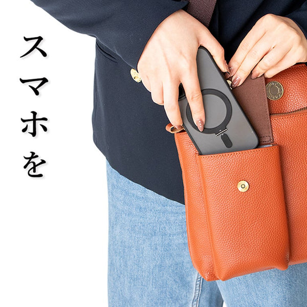 【豊岡鞄】スマホショルダーバッグ スマホショルダー | 豊岡鞄公式オンラインストア - Artisan