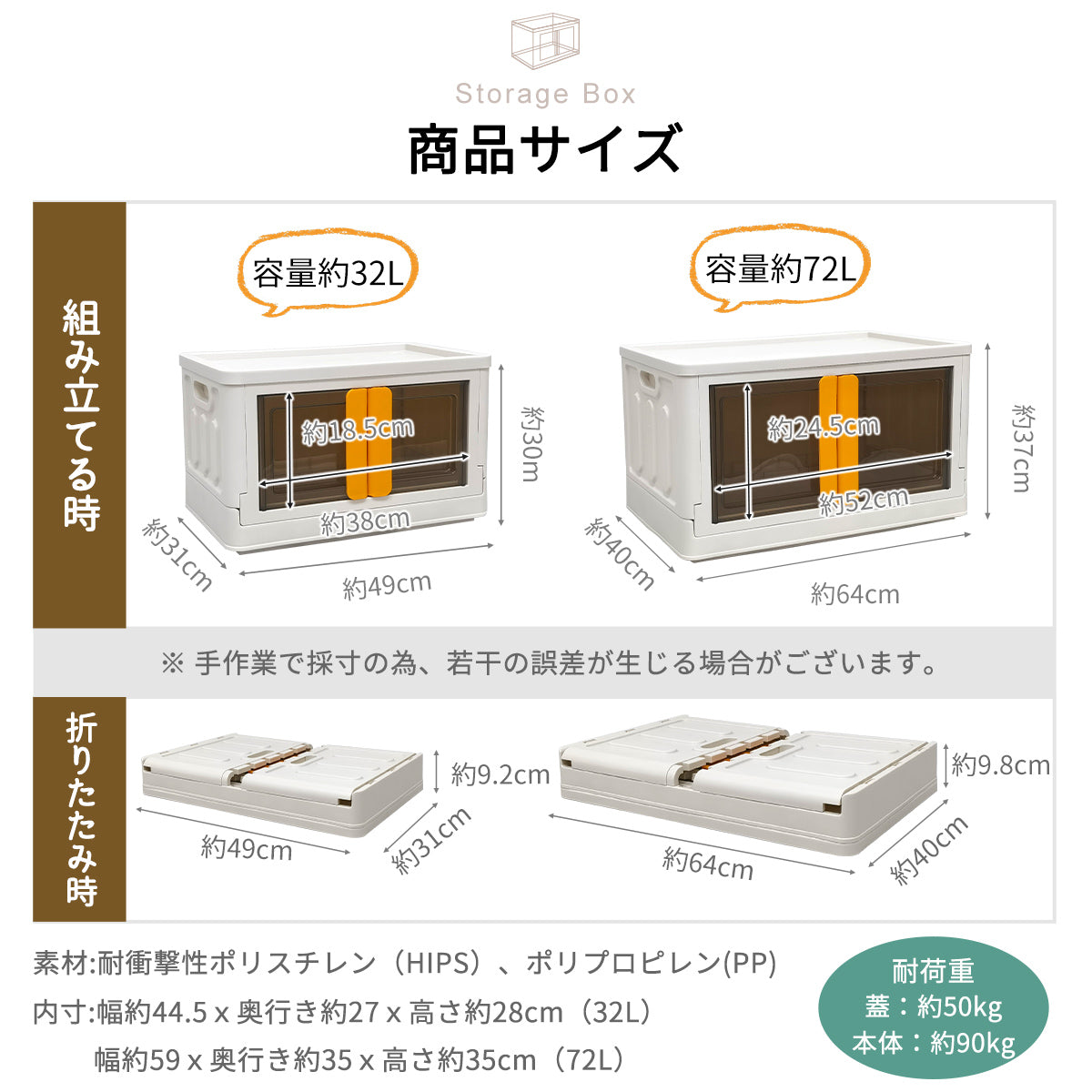 32L/72L　1個