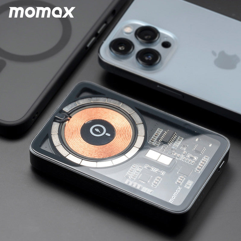 MOMAX Q.Mag Power マグネット式ワイヤレスバッテリー