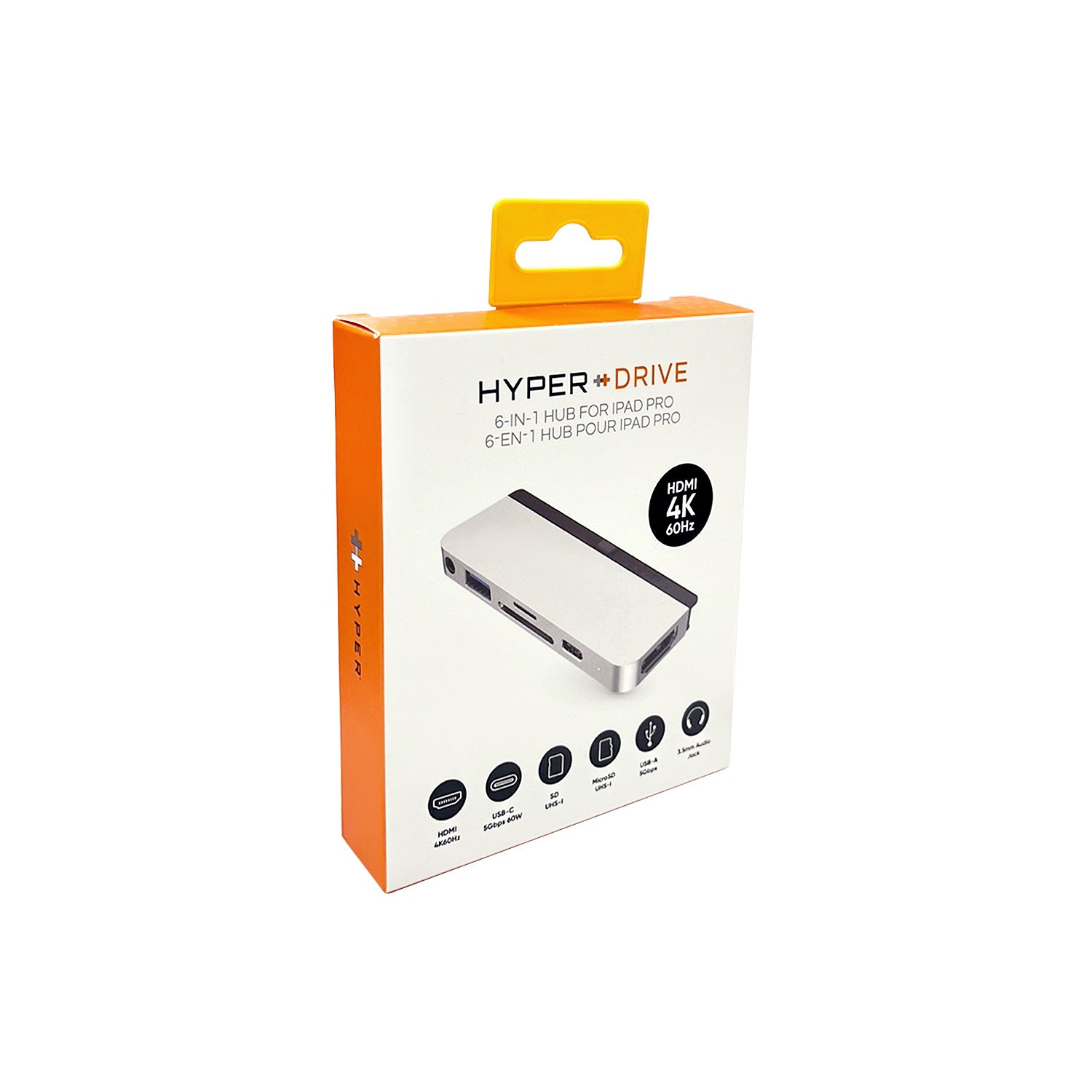 HyperDrive iPad Pro用 6in1 USB-C Hub（シルバー）