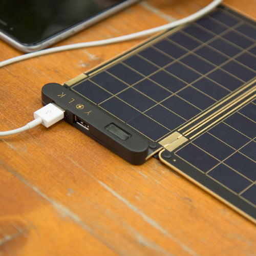 【7.5Wセット】YOLK Solar Paper ポータブル ソーラー充電器 / ソーラーパネル充電器
