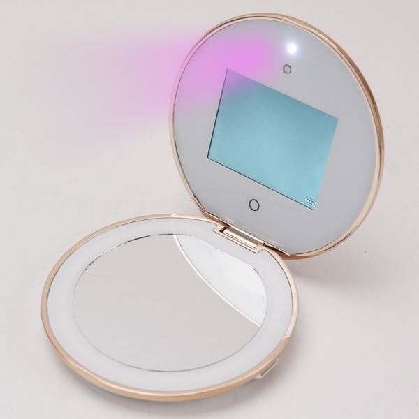 UV対策が見えるデジタル・コンパクトミラー「UVMagic」 – Makuake STORE