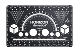 カードサイズのコンパクトスケール 「Horizon Helvetica®」 【ブラック】